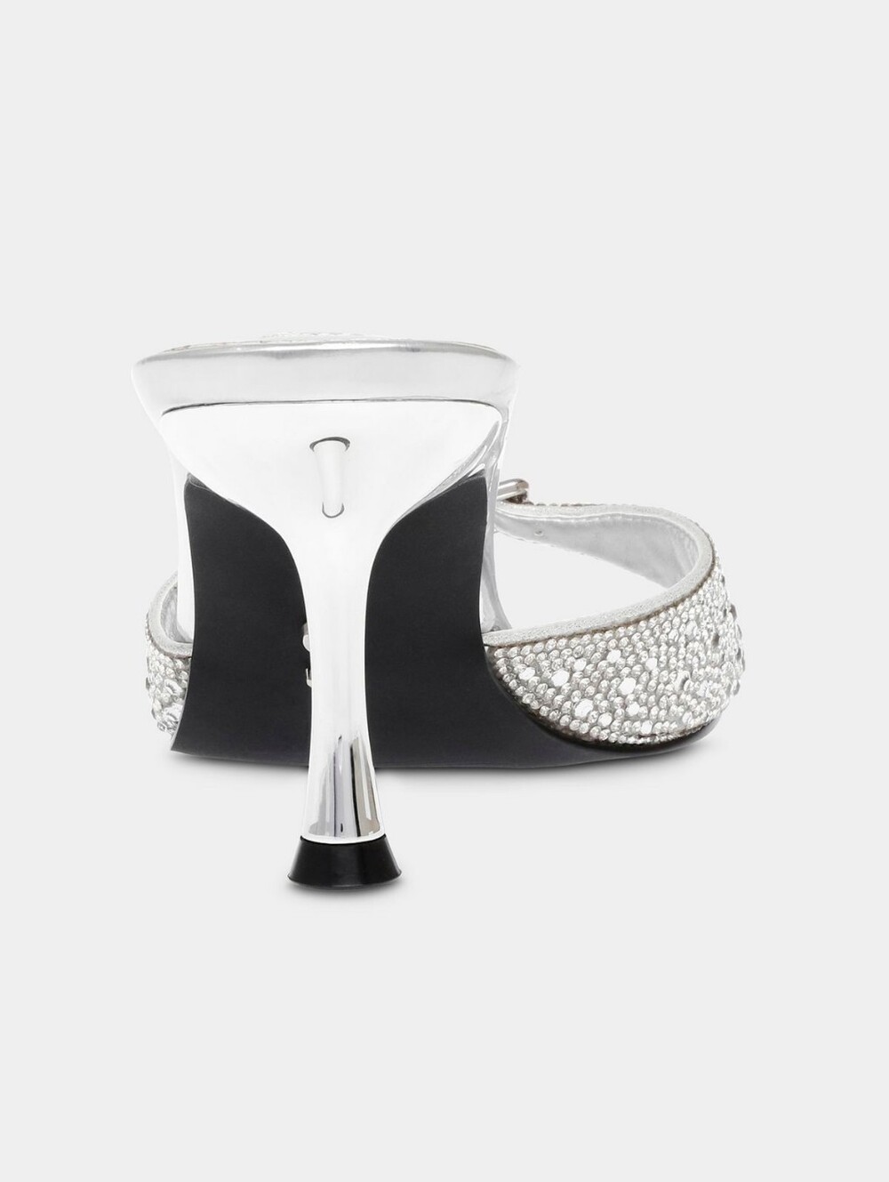Steve Madden Silver Rhinestone Heels - Picture 11 of 11